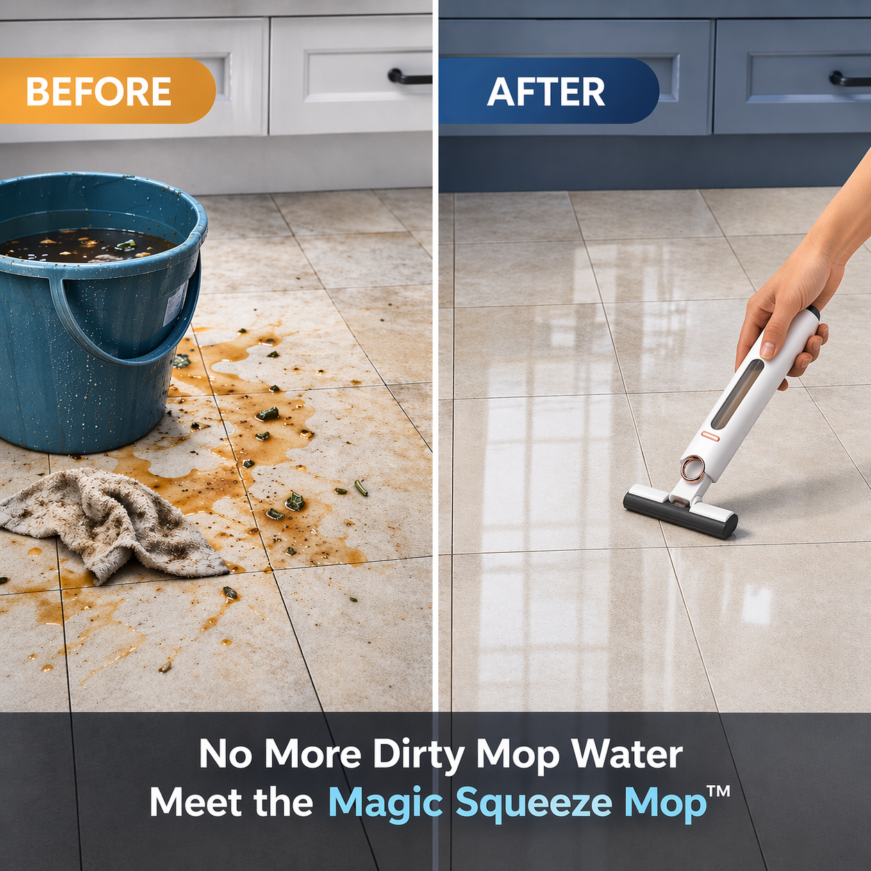 Magic Squeeze Mop™